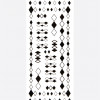 Наклейки, ромбы 246