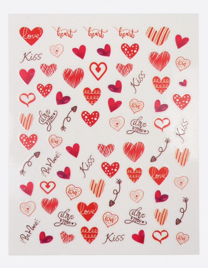 Наклейки, сердца 411 Наклейки, сердца 411