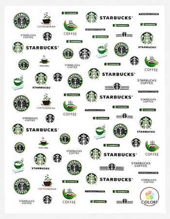 Наклейки, starbucks 119 Наклейки, starbucks 119
