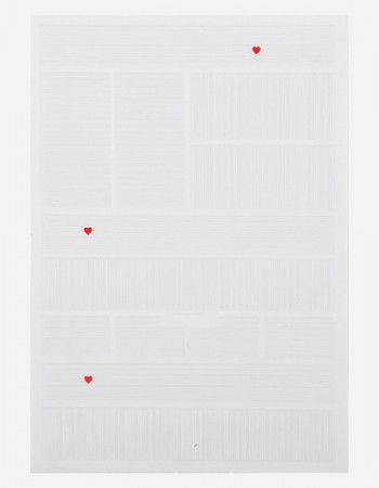 Наклейки, штрих-код белый 031 Наклейки, штрих-код белый 031