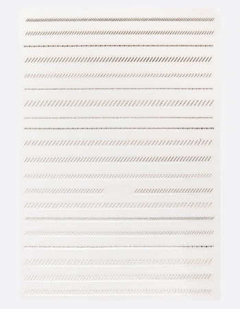 Наклейки, штрихи серебро 093 Наклейки, штрихи серебро 093