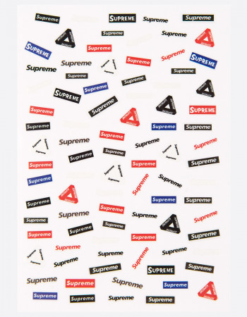 Наклейки, supreme 207 Наклейки, supreme 207