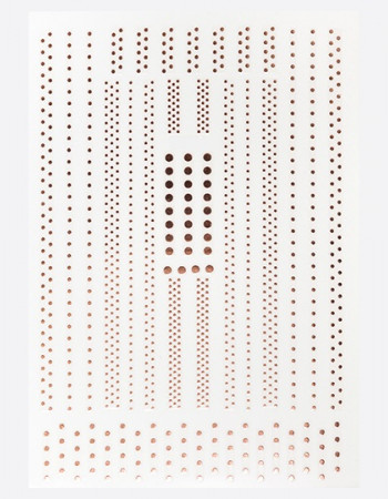 Наклейки, точки бронза 089 Наклейки, точки бронза 089