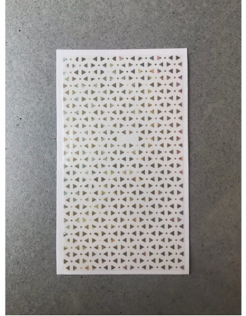 Наклейки, треугольник голограмма 342 Наклейки, треугольник голограмма 342