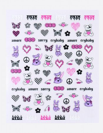 Наклейки, злые мишки 452 Наклейки, злые мишки 452