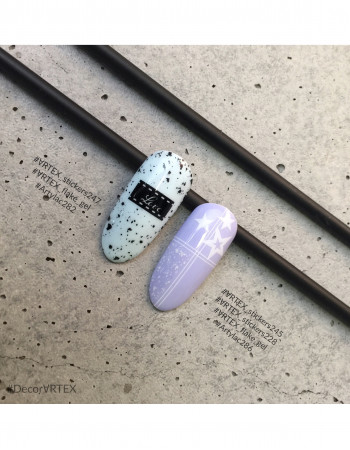 Наклейки, звезды белые 245 Наклейки, звезды белые 245