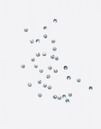 Полусферы круглые шлифованные серебро 1 мм  Полусферы круглые шлифованные серебро 1 мм