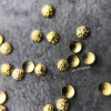 Полусферы круглые шлифованные золото 1,5 мм Полусферы круглые шлифованные золото 1,5 мм
