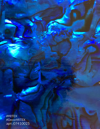 Ракушка раскатанная, синяя Ракушка раскатанная, синяя