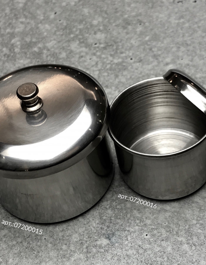 Стаканчик с крышкой металлический, maxi Стаканчик с крышкой металлический, maxi