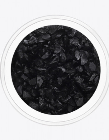 Стеклянная крошка черный Стеклянная крошка черный