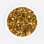 Стеклянная крошка желтое золото