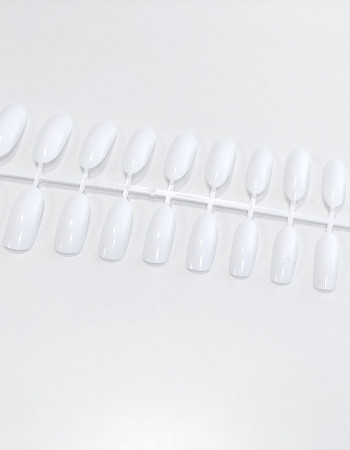 Типсы белые на платформе Типсы белые на платформе