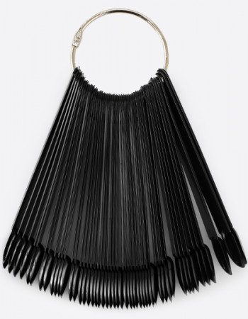 Типсы черные на ножке миндаль 50 шт. Типсы черные на ножке миндаль 50 шт.