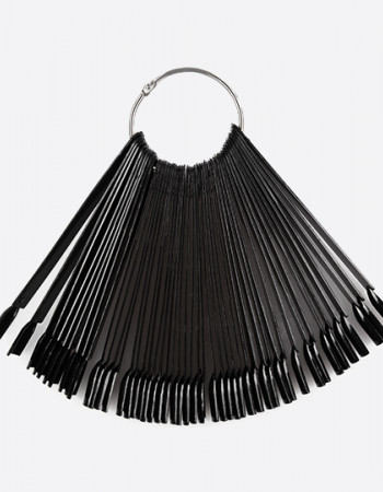 Типсы на ножке черные 50 шт. Типсы на ножке черные 50 шт.